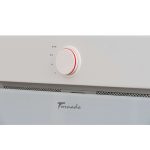 Tornado MODUL GLASS 750(60) WH LED вытяжка встраиваемая, 750 м3/час, белая, ширина 60 см, поворотное управление - Image 2