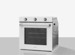 Духовка встраиваемая Mastercook LIRA MC-71M8 WHITE GLASS белого цвета
