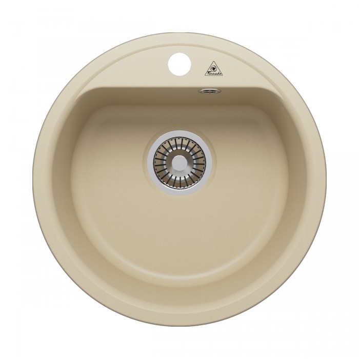 Tonado QUARTZ D480 IVORY гранитная кухонная мойка — изображение 1