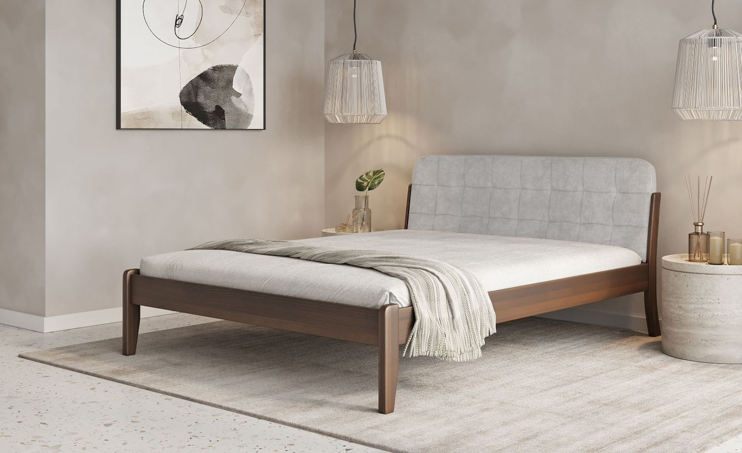 Кровать Калифорния — комфорт, стиль и натуральное дерево