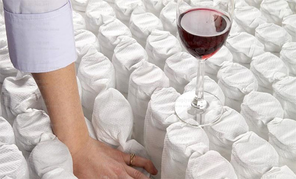 Матрас Almir De Lux h-26 на независимых пружинах с пеной памяти — изображение 5