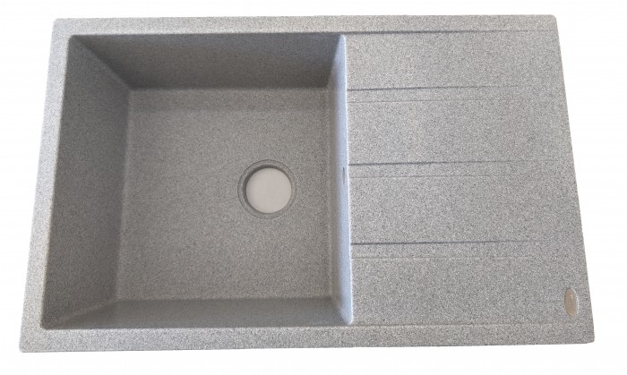 Tonado MELISSA 800*500 GRAY  гранитная кухонная мойка — изображение 1