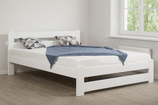 Деревянная кровать Лира 120x200 Бук Белый