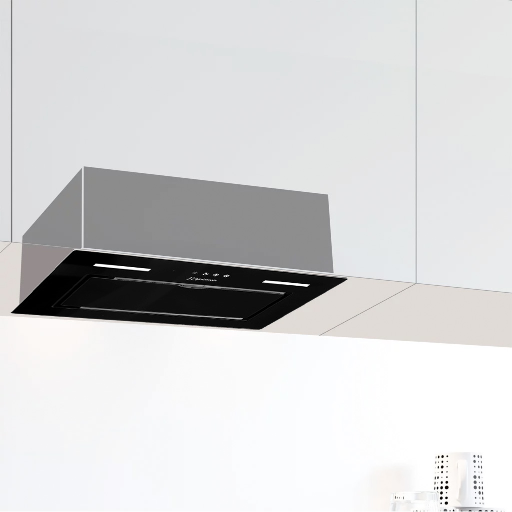 Встраиваемая вытяжка для кухни Mastercook Bora 850(52) Sensor FG BL LED с сенсорным управлением — изображение 3