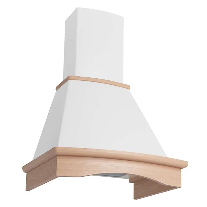 Вытяжка Tornado TEMPO 1200(60) WH LED белый цвет  60см  купольная  1200 м3 час — изображение 1