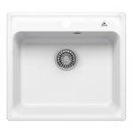 Tonado QUARTZ S530 WHITE гранитная кухонная мойка