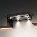 Tornado STORM 700(50) BL LED вытяжка телескопическая, 700 м3/час, черная, ширина 50 см, 3 скорости — изображение 2