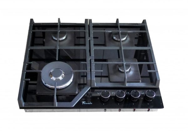 Tornado TRCB-1460 BL GL Плита газовая встраиваемая