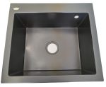 Tonado NIKOLI 510*565 OBSIDIAN Chiuvetă de bucătărie