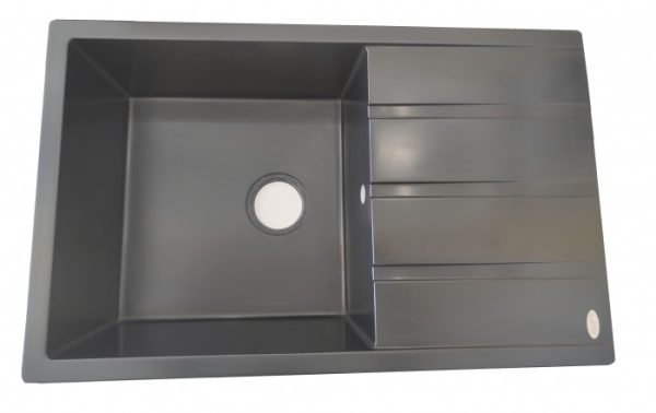 Tonado MELISSA 800*500 BLACK  гранитная кухонная мойка
