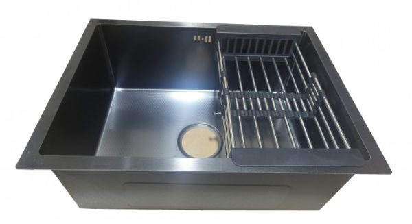 Backer Trad 580-43029 Nano Black Backer PVD  металлическая мойка для кухнимойка для кухни