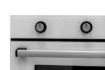 Духовка встраиваемая Mastercook LIRA MC-71M8 WHITE GLASS  белого цвета — изображение 3