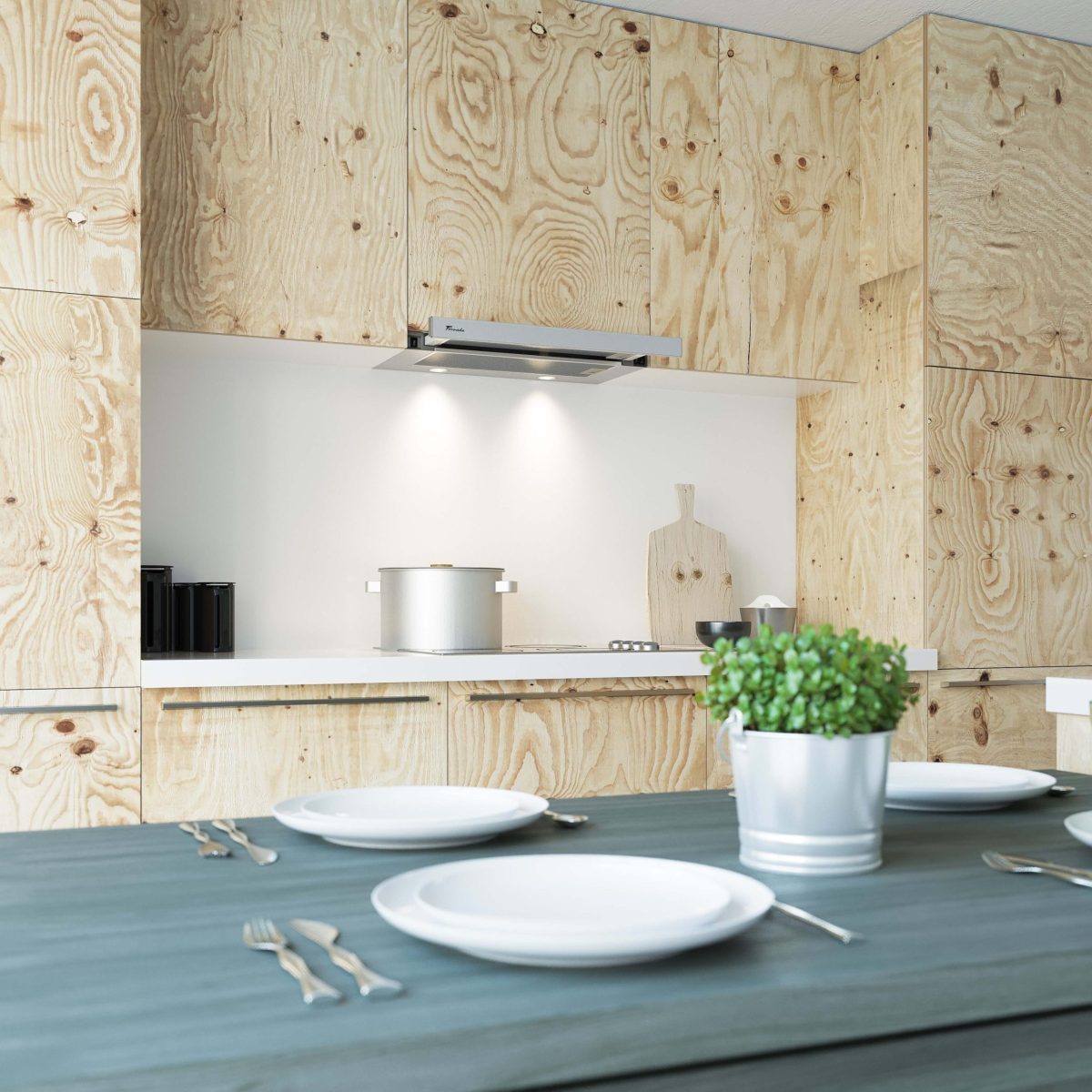 Tornado STORM 700(50) IX LED вытяжка телескопическая, 700 м3/час, inox, ширина 60 см, 3 скорости - Image 2