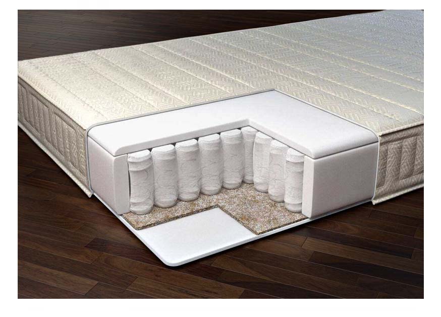 Матрас SaltConfort Ideal h-25 cm ортопедический на независимых пружинах, средне твердый - твердый — изображение 2