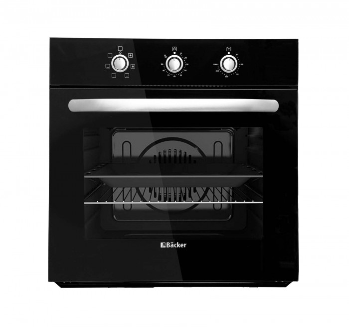 Backer HCO-66M6F Black O духовка встраиваемая электрическая — изображение 1