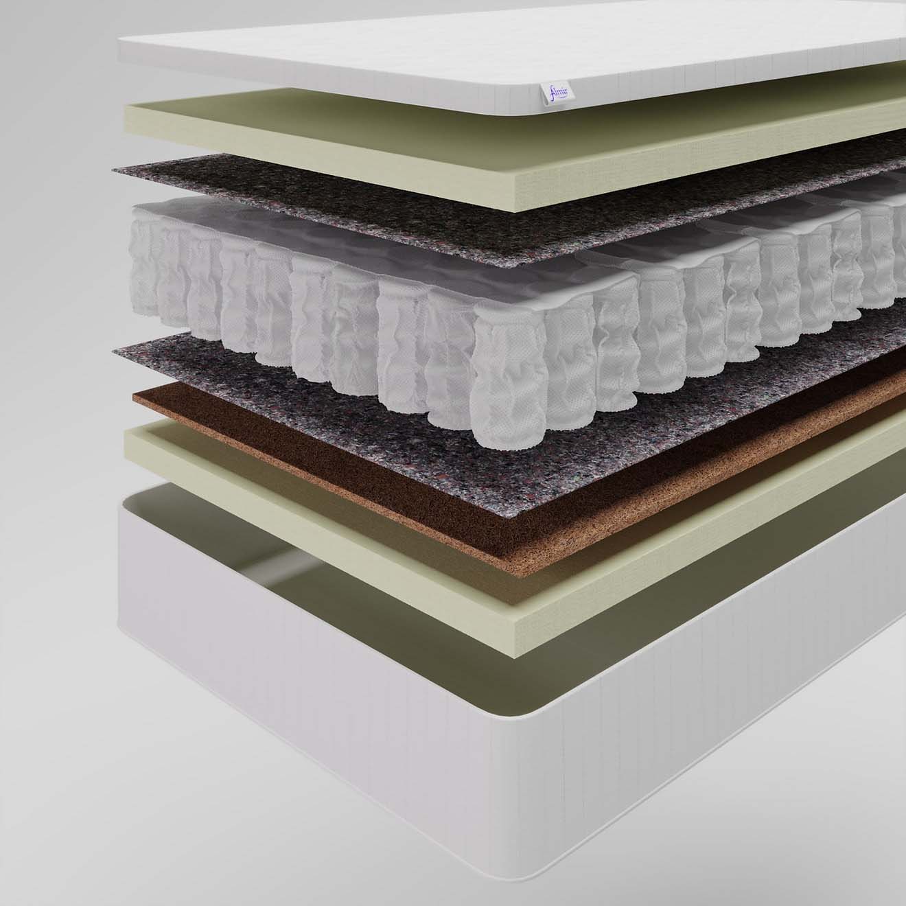 Almir Ecolatex h-23 saltea ortopedice cu spuma de latex - imagine 7