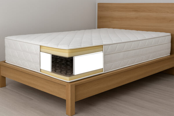 Ортопедический матрас SaltConfort Lux Ortopedic h-22 cm, средней жесткости