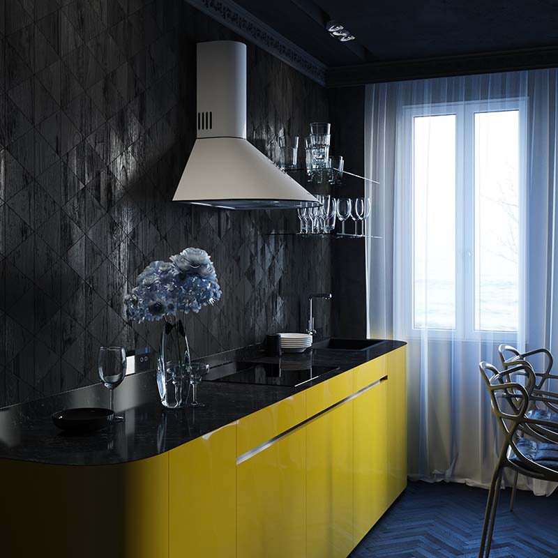 Вытяжка Tornado VIOLA 750(60) WH LED белая 60см  купольная  750 м3 час - Image 4