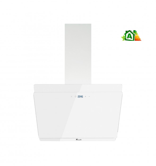 Вытяжка Tornado NOTOS 1200(60) LED WH  белая наклонная с  производительностью 1200 м3 час — изображение 4