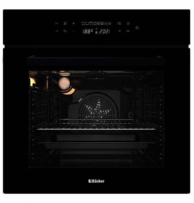 Backer RIKI 11 SENSOR BL GL Backer Встраиваемый духовой шкаф — изображение 1