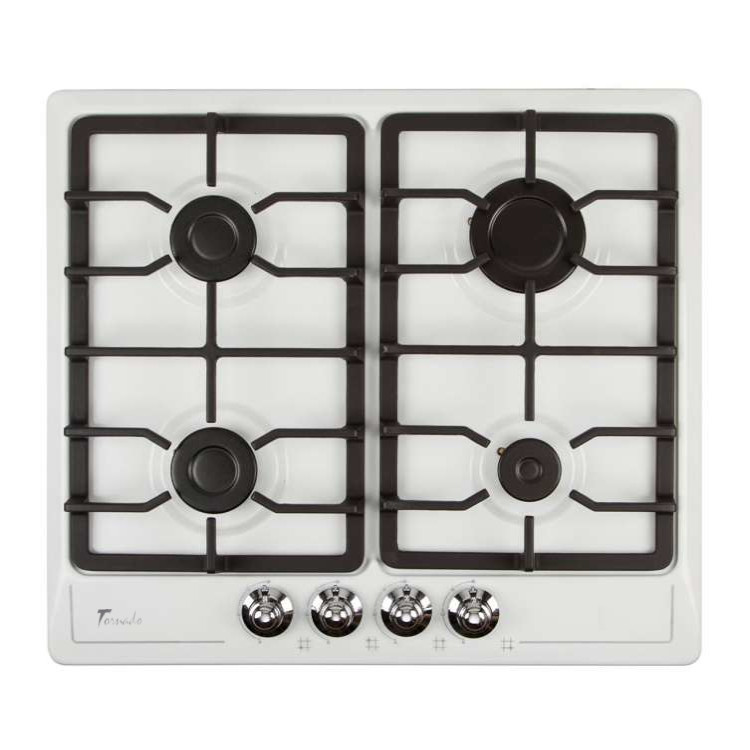 Tornado TRC 4023FR RU S WH Плита газовая встраиваемая — изображение 1