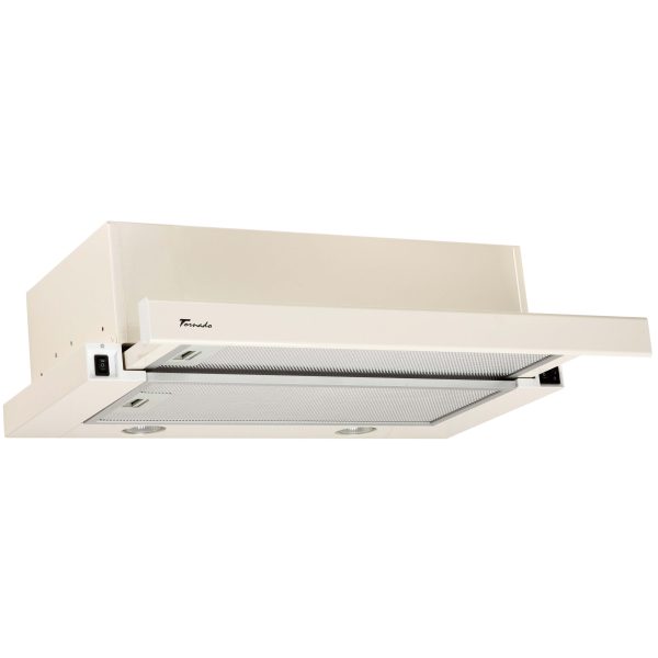 Tornado STORM 700(50) BEJ LED вытяжка телескопическая, 700 м3/час, беж, ширина 50 см, 3 скорости