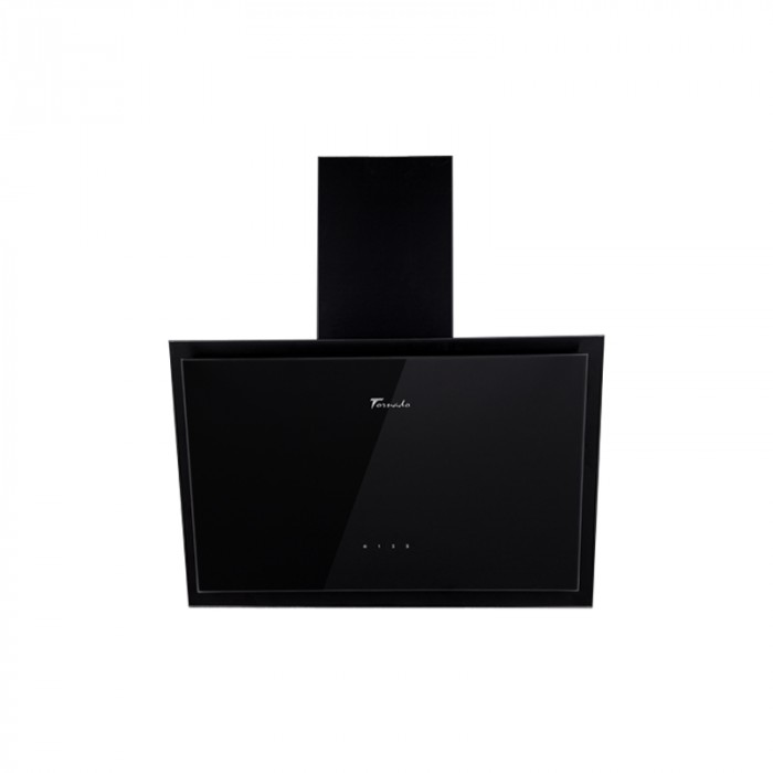 Вытяжка Tornado ESTER 1100(60) LED BL  черная наклонная с  производительностью 1100 м3 час - Image 3