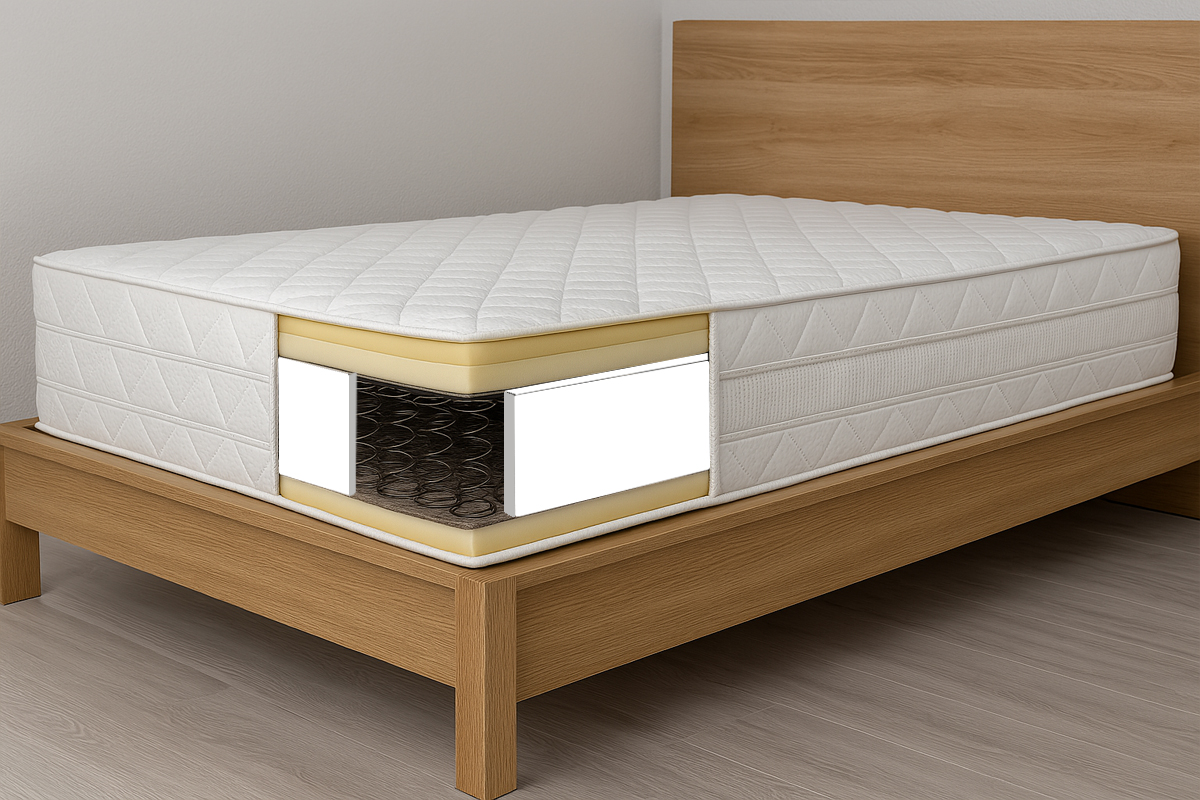 Ортопедический матрас SaltConfort Lux Ortopedic h-22 cm, средней жесткости — изображение 1