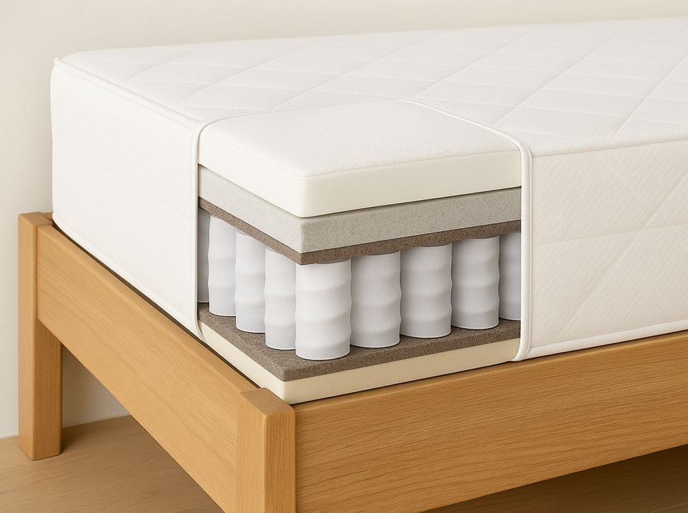 Матрас ортопедический Almir Premium h-23 cm на независимых пружинах