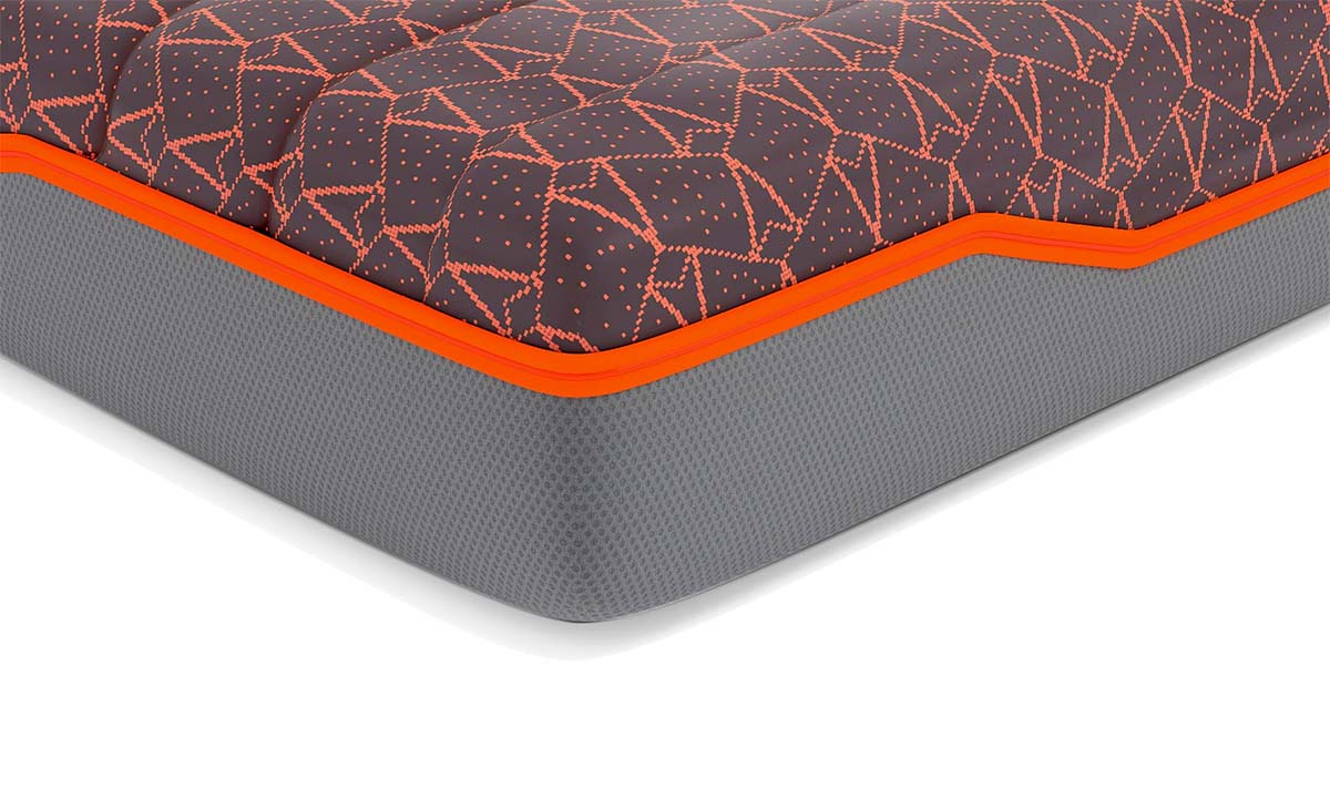 Матрас SomnArt Supreme Pocket Multilayer 160x200 с пеной памяти и с независимыми пружинами, высота 24 см, средней жесткости, съемный чехол