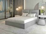 Деревянная кровать Mebel Lev Санремо с мягкой обивкой с отсеком для хранения