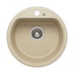 Tonado QUARTZ D480 IVORY гранитная кухонная мойка