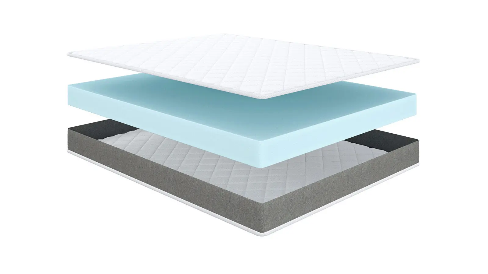 Basic iSimple Air14 90x200, h-14 cm - imagine 2