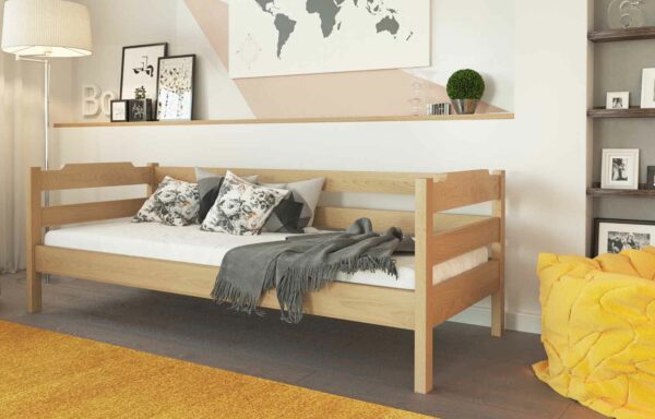 Деревянная детская кровать Mebel Lev Милена 90x200 cm, массив бука