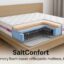 Ортопедический матрас SaltConfort Memory Super, высота 27 см с пеной памяти, матрас средней жесткости
