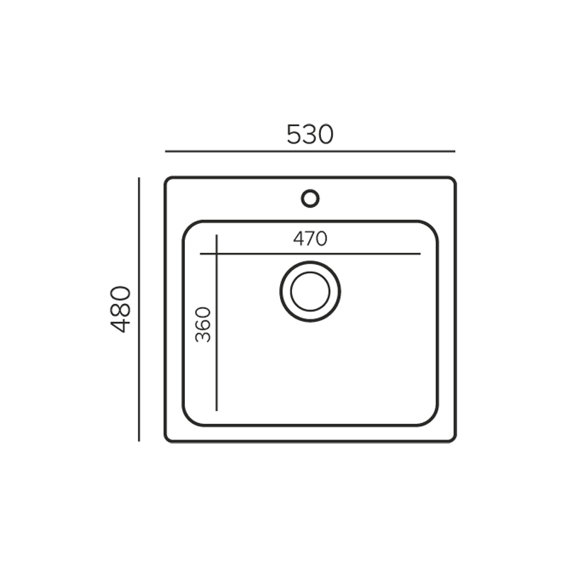 Tonado QUARTZ S530 GREY гранитная кухонная мойка — изображение 2