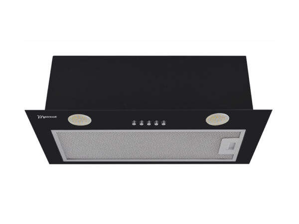 Встраиваемая вытяжка для кухни Mastercook DRYTH BL LED - 960 кубов, Черная