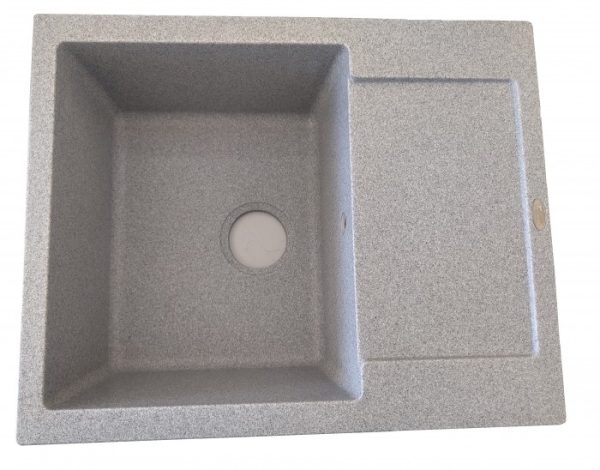 Tonado SOFIA 620*500 GRAY  гранитная кухонная мойка