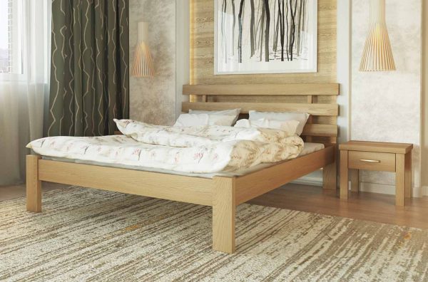 Pat din lemn din fag masiv ASOL