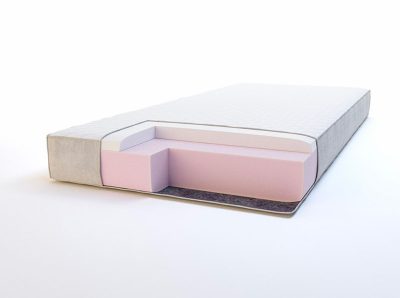 Salte Almir Duo Fit H-20 cm ortopedică cu spumă de memorie