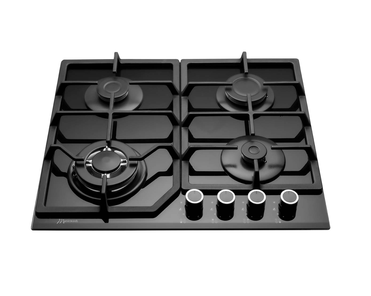 Варочная газовая поверхность mastercook mc-e 4215 g glass