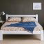 Деревянная кровать Mebil Lev СОНЯ 180x200 Бук Белый