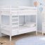 Двухъярусная детская кровать Милена 2h, высота 185 см, между ярусами 90 см